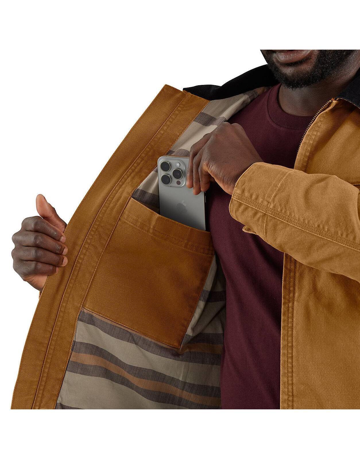 Carhartt 106234 Rugged Flex Relaxed Fit Duck Detroit Jacket Men's