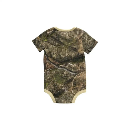 Carhartt Infant Boy's Short Sleeve Camo Bear Onesie