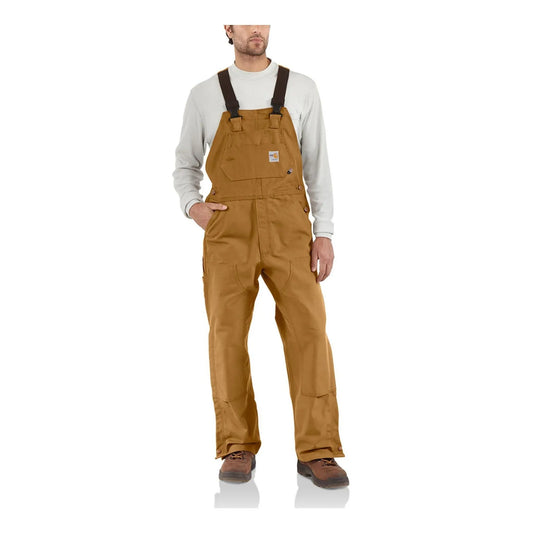 Carhartt Men's Bib Overalls FR Flame Resistant Unlined