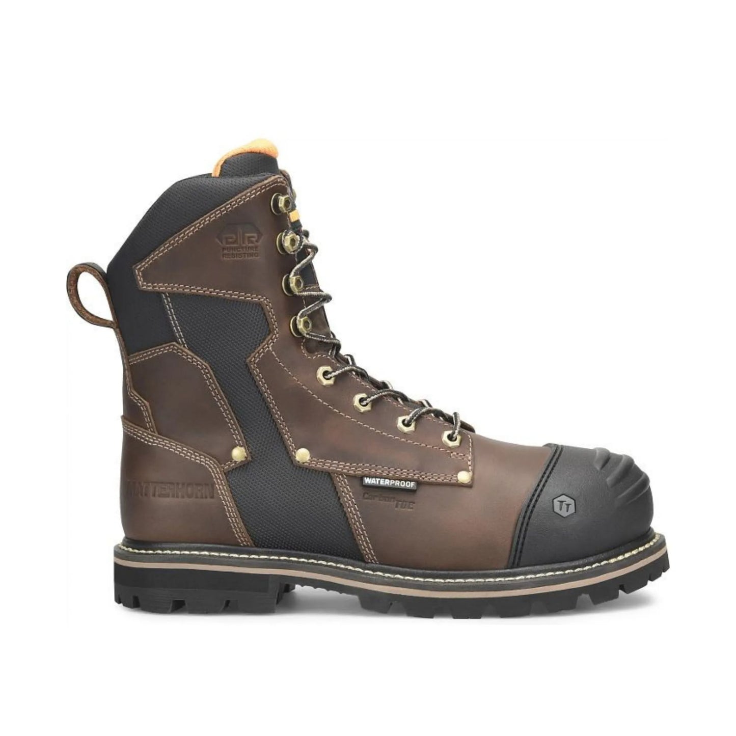 Carolina Men's 8" Waterproof Comp Toe Internal Metguard Work Boot