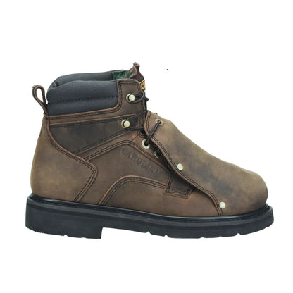 Carolina Men's Work 6" Broad Steel Toe External Metguard