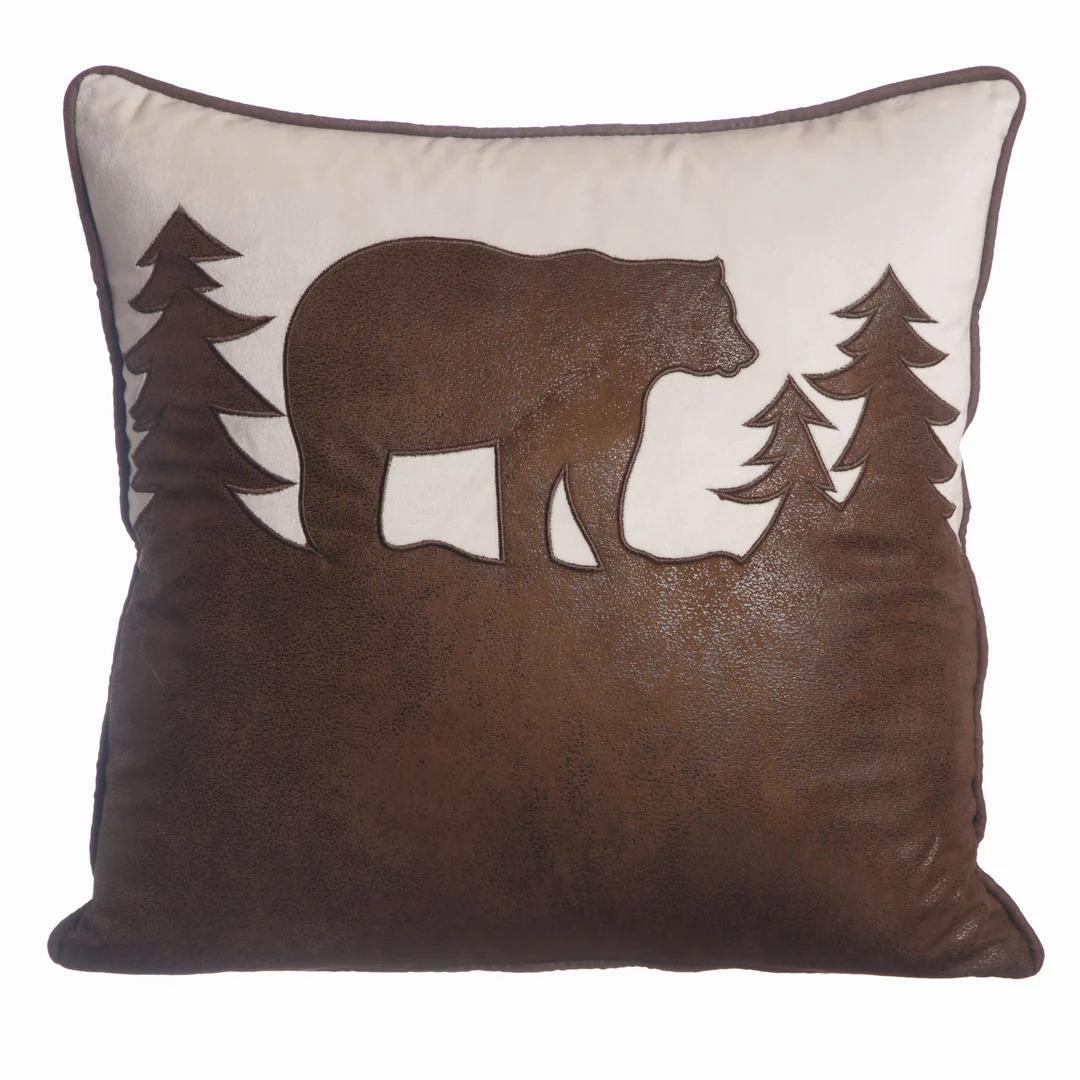 Carstens Forest Bear Wanderer Pillow weis-western-wear