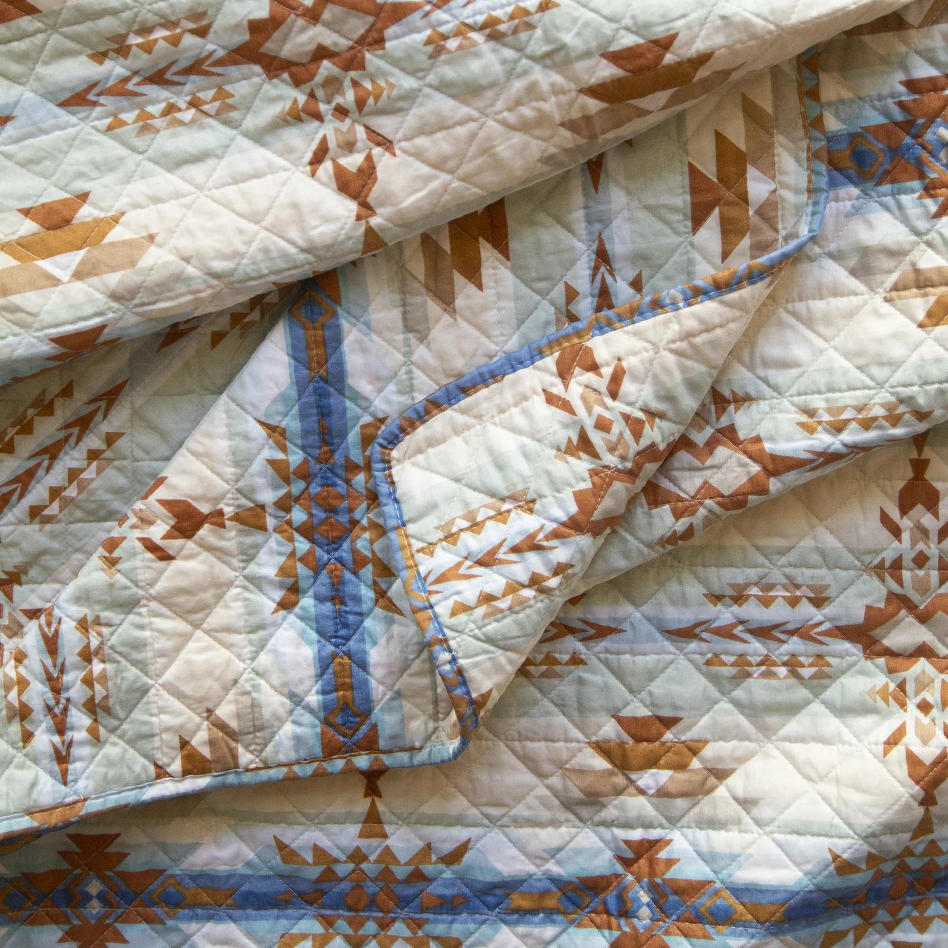 Carstens Stack Rock Southwestern 2-Piece Quilt Set In Queen JQ413