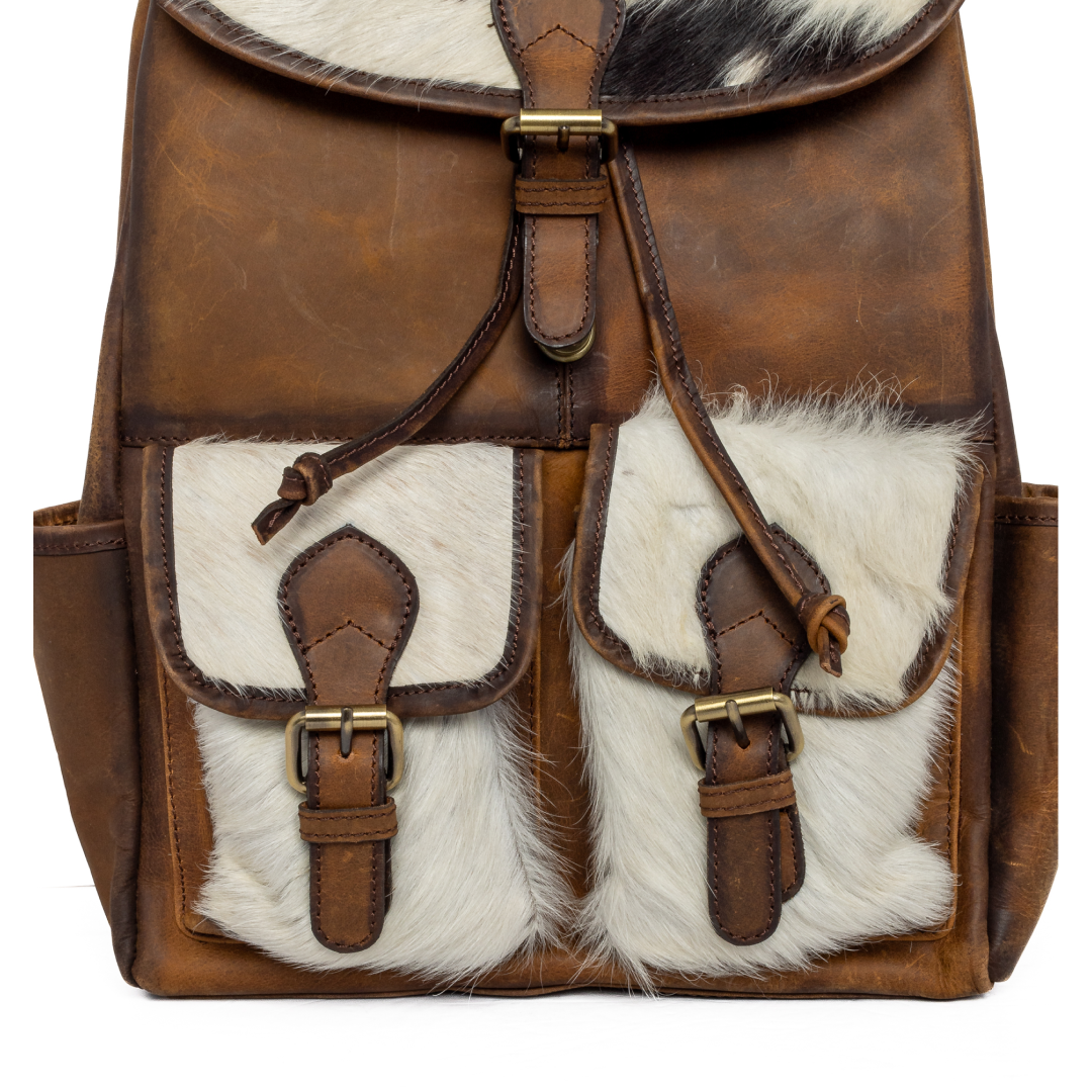 Challenger Cowhide/Leather Backpack 18SKB50