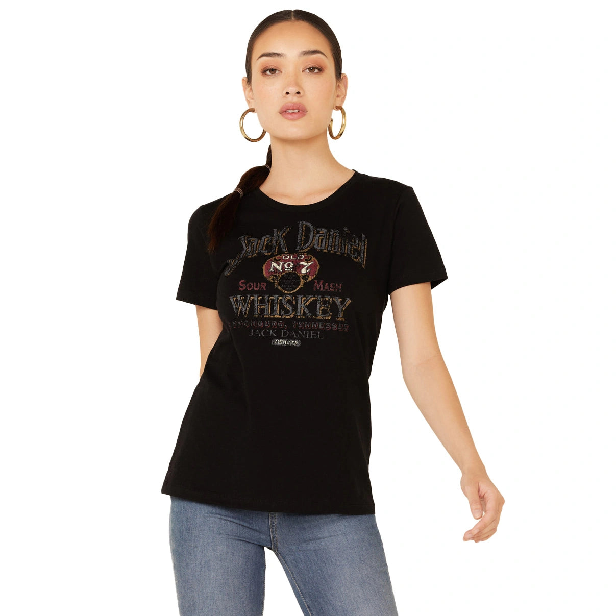 Changes Women's Jack Daniels T-Shirt 02-673-111- Clearance