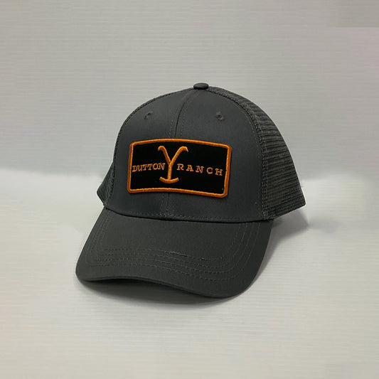 Changes Men's Yellowstone Dutton Ranch Logo Patch Cap Grey 66-656-139