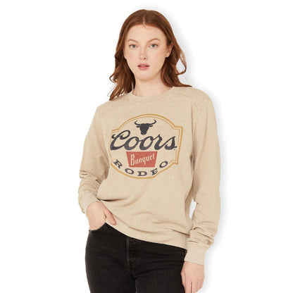 Changes Women's Coors Rodeo Mineral Wash Crewneck Sweatshirt 47-221-155