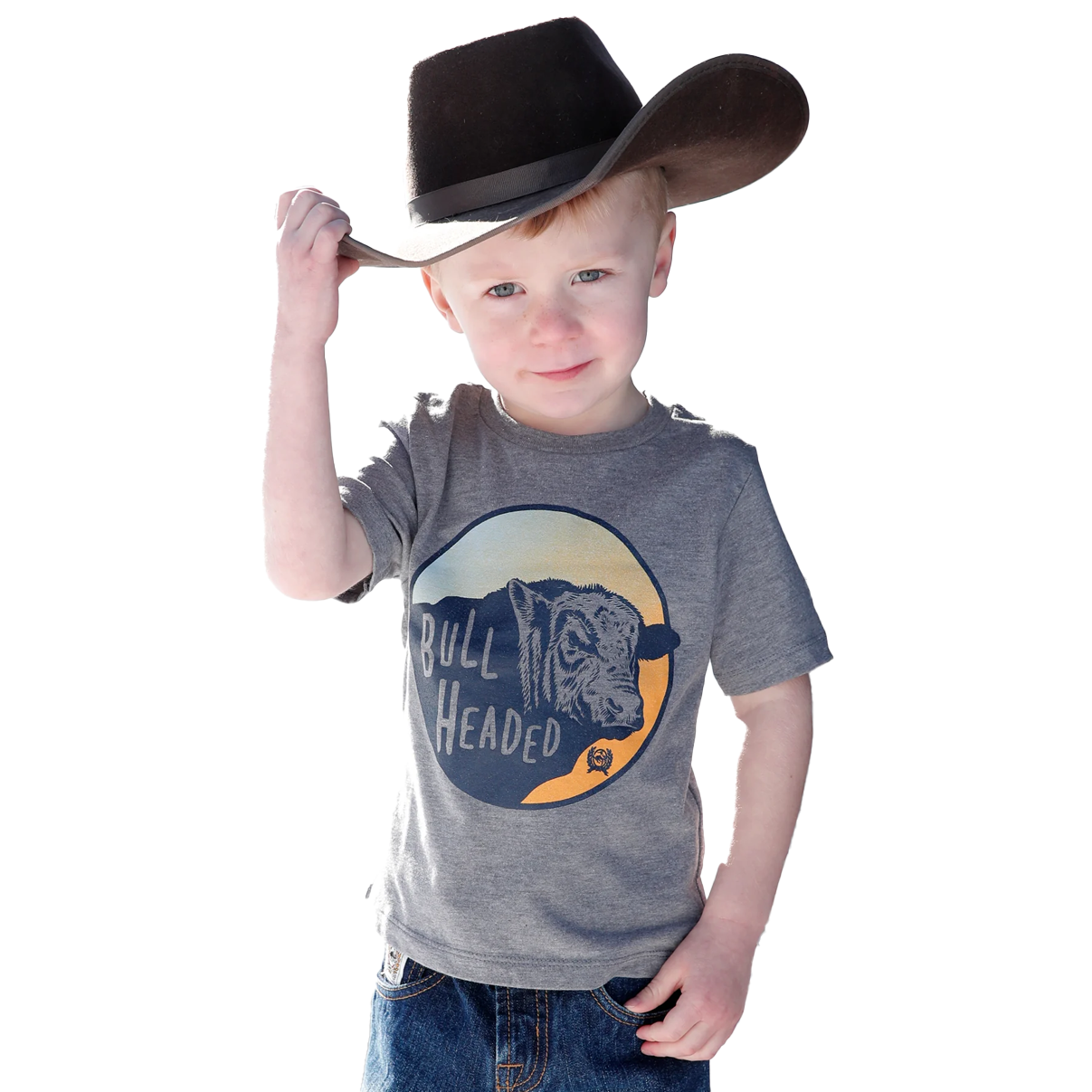 Cinch Baby/Toddler Bull Headed T-Shirt MTT7671088