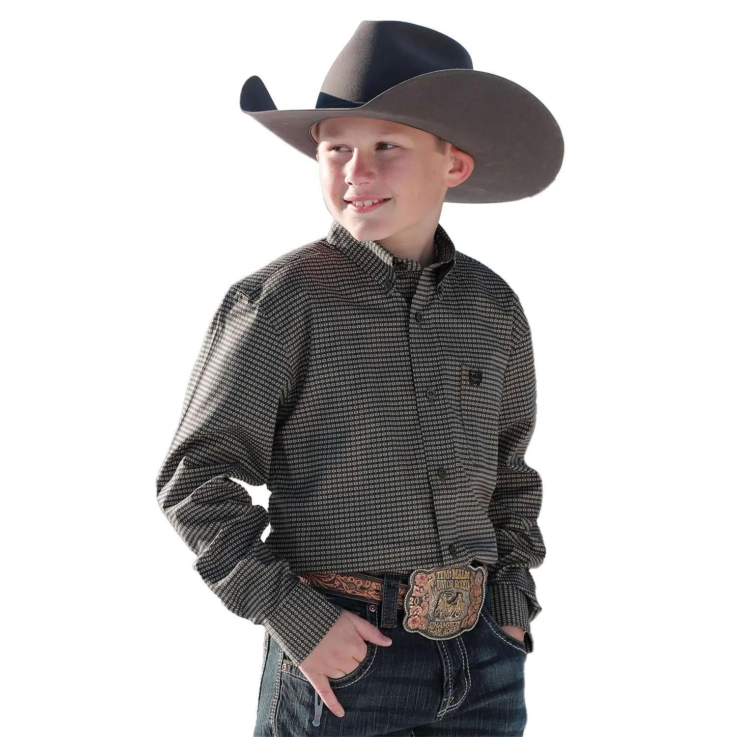 Cinch Boy's Western Shirt MTW7060332