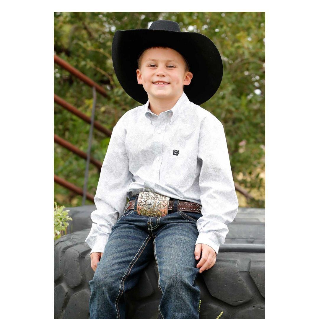 Cinch Boy's Long sleeves Print MTW7060393 weis-western-wear