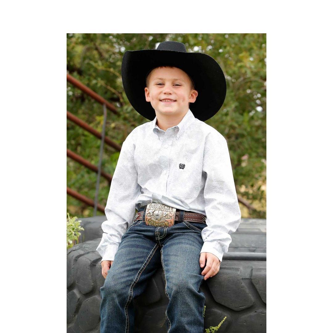 Cinch Boy's Long sleeves Print MTW7060393 weis-western-wear