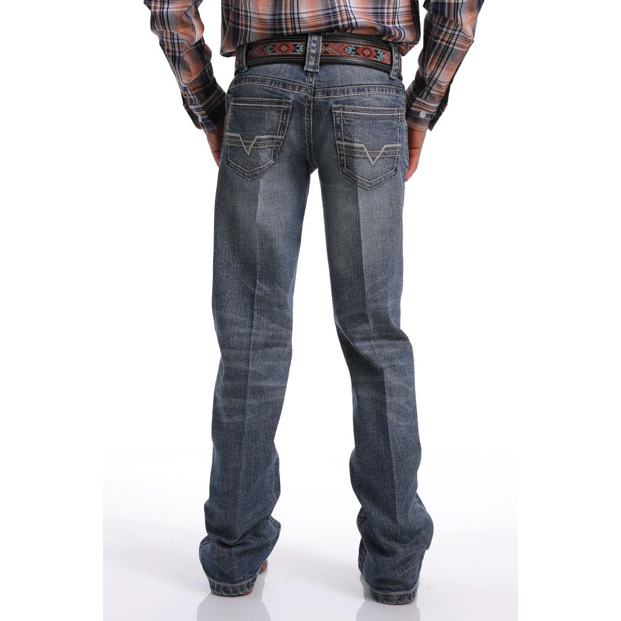 Cinch Boy's Slim Fit Jean In Medium Stonewash MB16741002