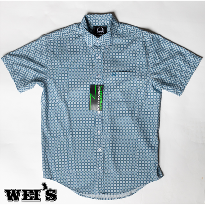 Cinch Men's AreaFlex Short Sleeve Button Down Shirt MTW1704134