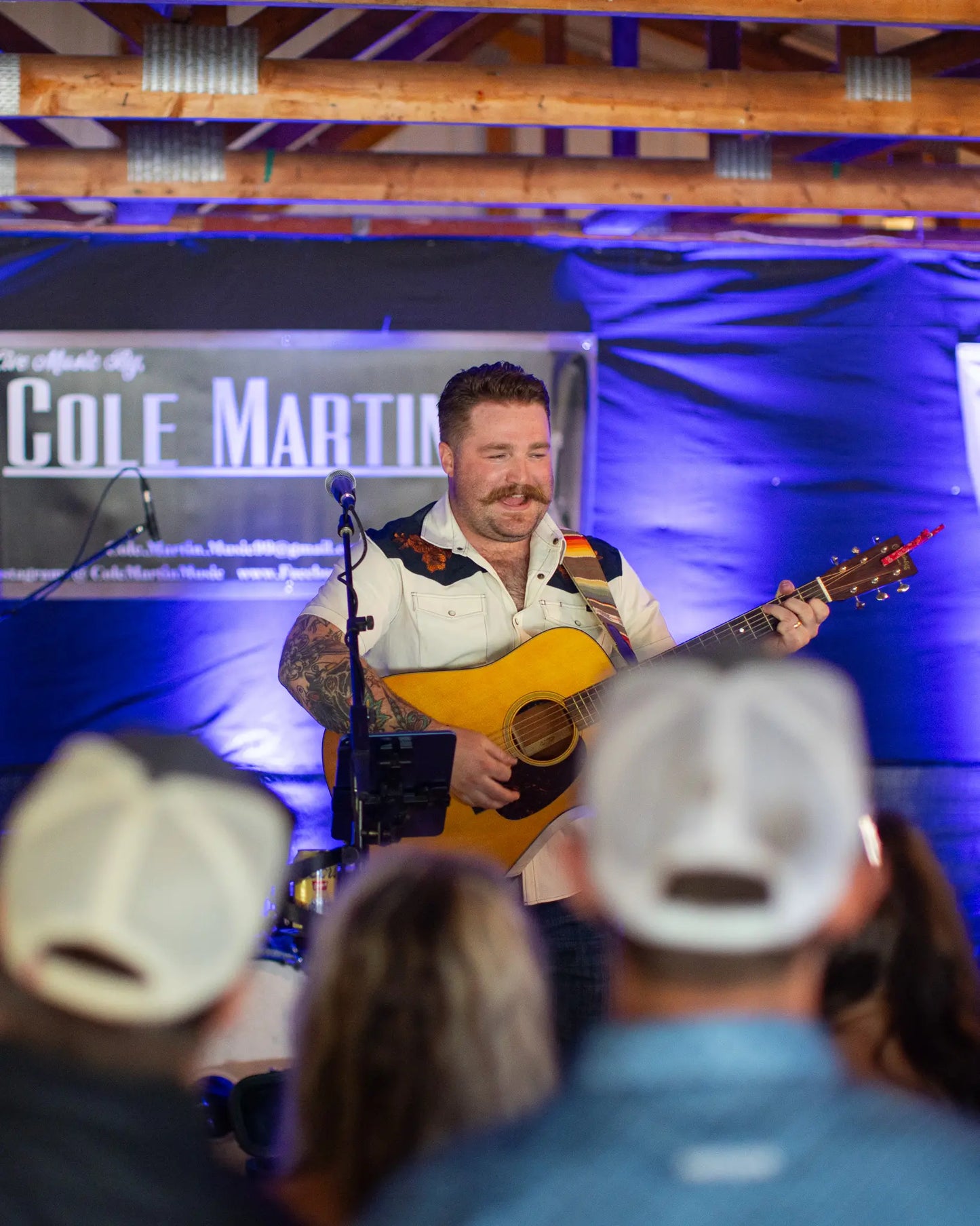 Cinch Men's ArenaFlex Tooled Camp Button Up Shirt