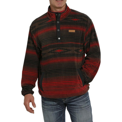 Cinch Men's Aztec Printed Polar Fleece MWK1514012 CLEARANCE