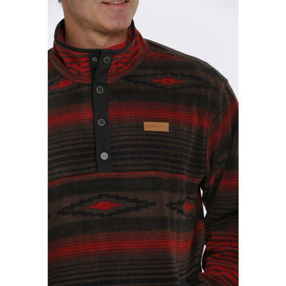 Cinch Men's Aztec Printed Polar Fleece MWK1514012 CLEARANCE