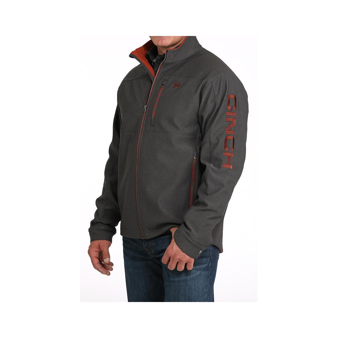 Cinch Men's Bonded Soft Shell Jacket Charcoal – Wei's Western Wear
