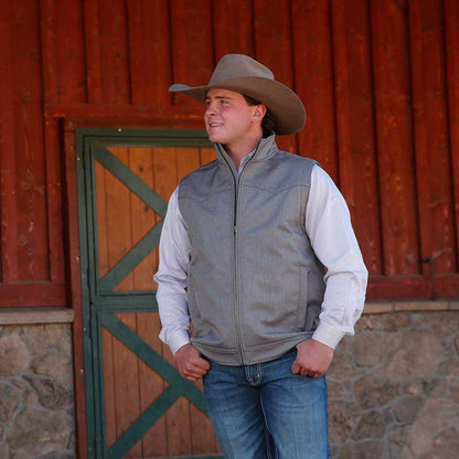 Cinch Men's Bonded Soft Shell Vest weis-western-wear