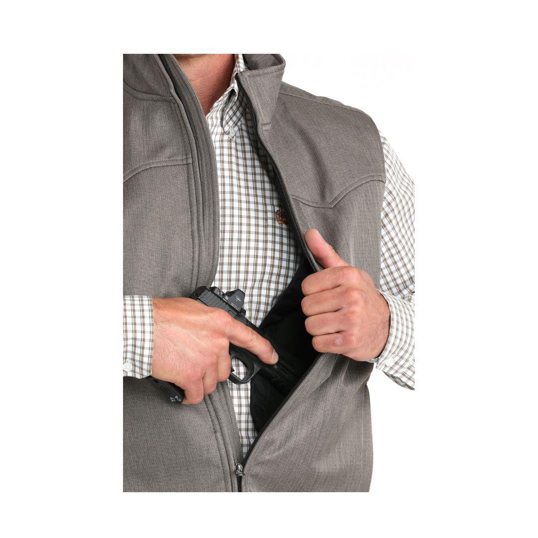Cinch Men's Bonded Soft Shell Vest weis-western-wear