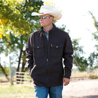 Cinch Men's Brushed Knit Shirt Coat/Jacket