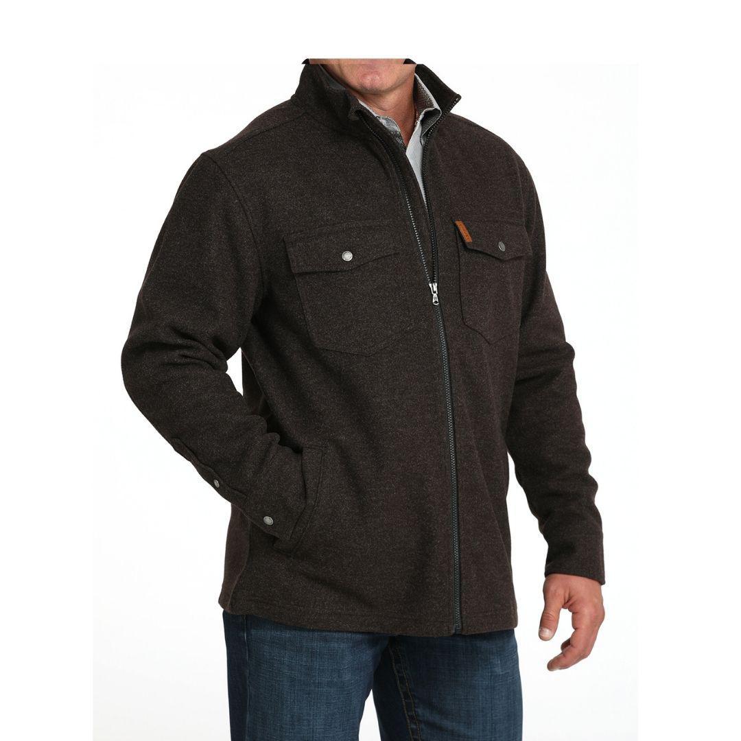 Cinch Men's Brushed Knit Shirt Coat/Jacket