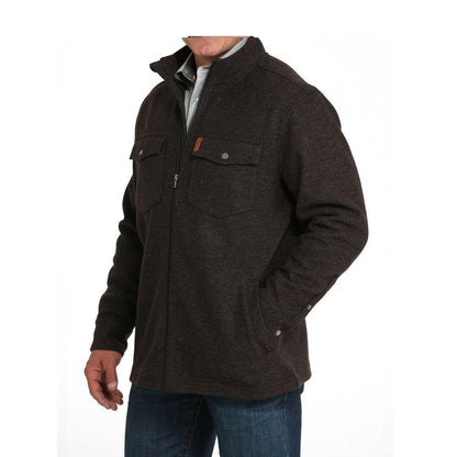 Cinch Men's Brushed Knit Shirt Coat/Jacket