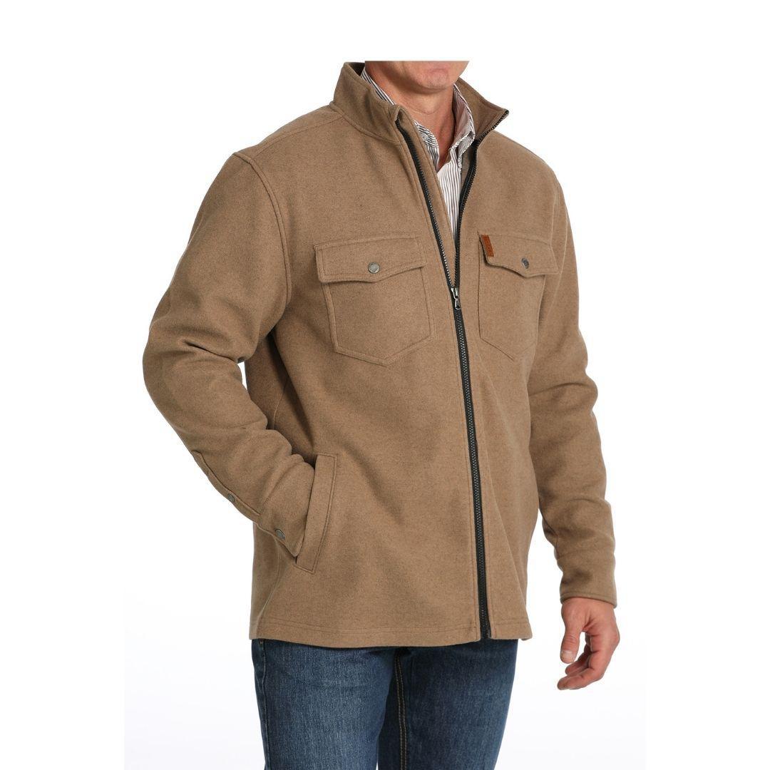 Cinch Men's Brushed Knit Shirt Coat/Jacket