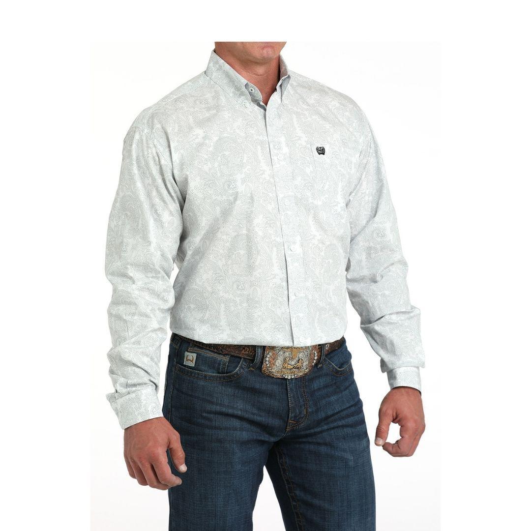 Cinch Men's Button Up Long sleeves Shirts MTW1105984 weis-western-wear