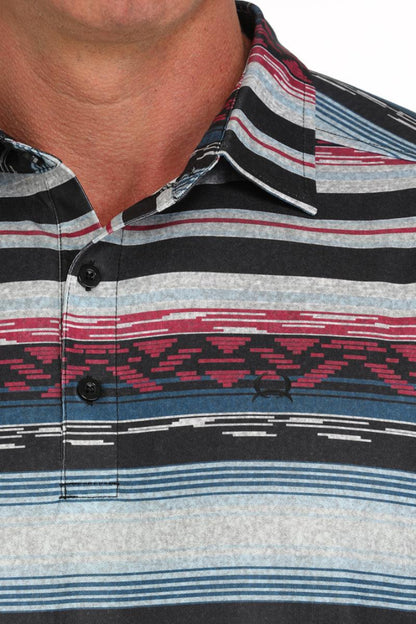 Cinch Men's Casual Arena Flex Polo