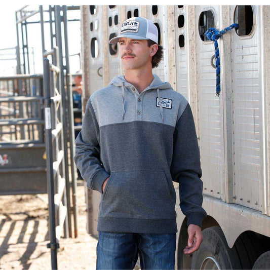 Cinch Men's Charcoal Pullover Hoodie weis-western-wear