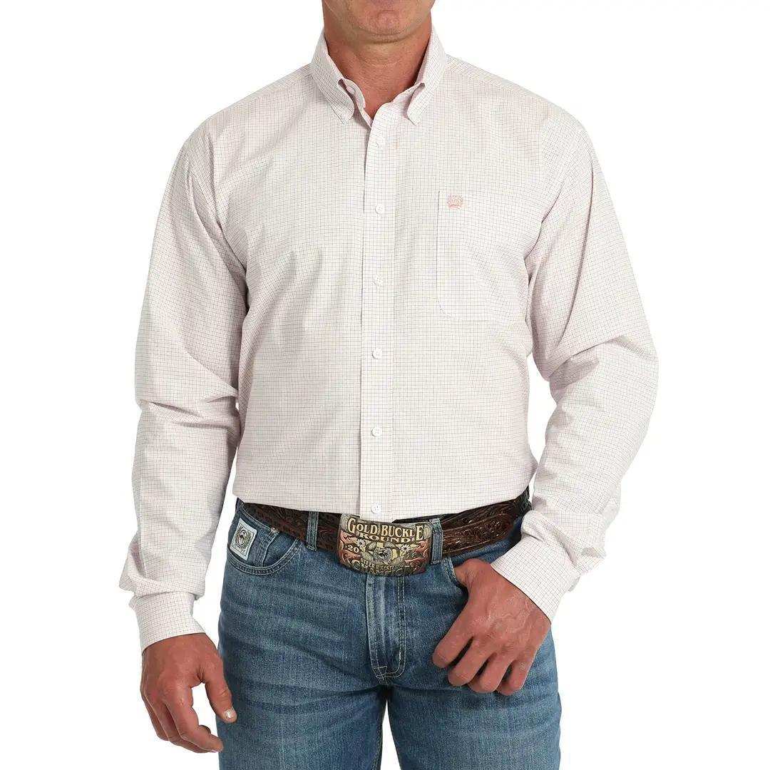 Cinch Men's Classic Long Sleeve Button-Down Shirt