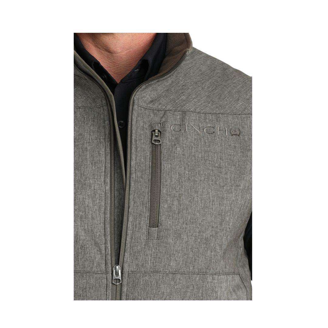 Cinch Men's Concealed Carry Bonded Softshell Vest weis-western-wear