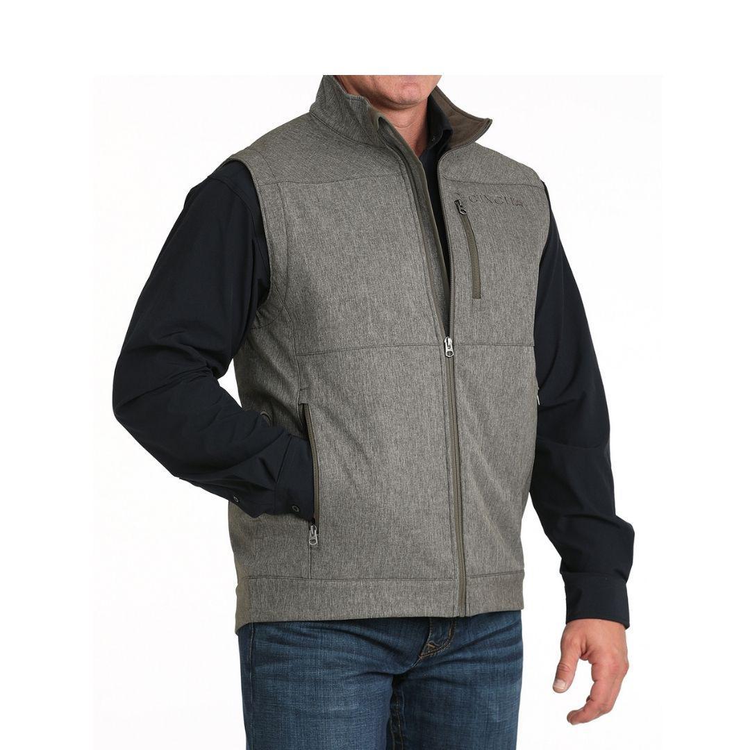 Cinch Men's Concealed Carry Bonded Softshell Vest weis-western-wear