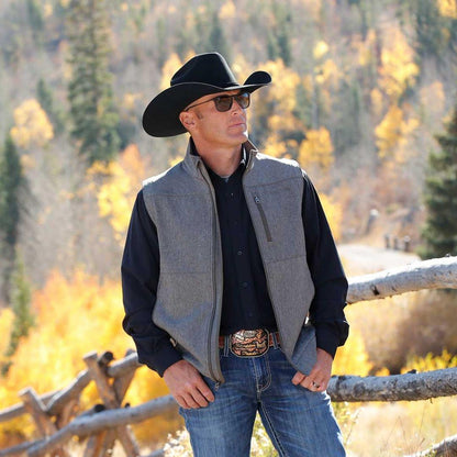 Cinch Men's Concealed Carry Bonded Softshell Vest weis-western-wear