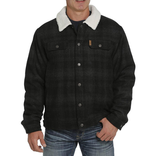 Cinch Men’s Jacket Trucker Sherpa Lined MWJ1074004