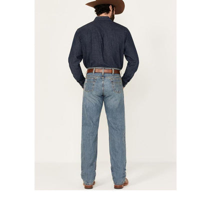 Cinch Men's Jeans White Label Mid Rise Relaxed Waist Straight Leg weis-western-wear