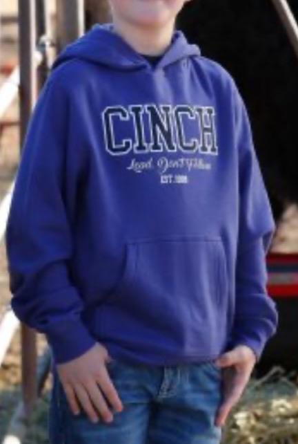 Cinch Men's Lead Don't Follow Hoodie In Purple