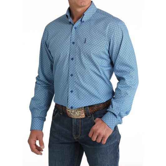Cinch Men's Long Sleeve Button Down Shirt