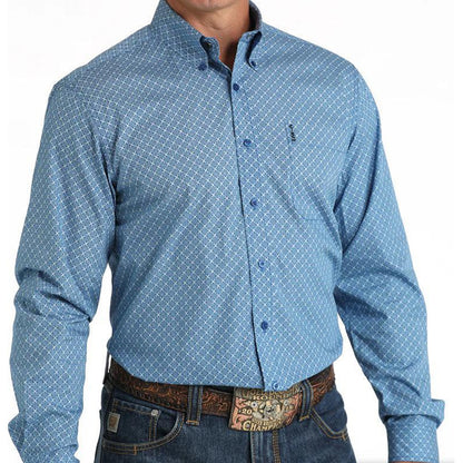 Cinch Men's Long Sleeve Button Down Shirt