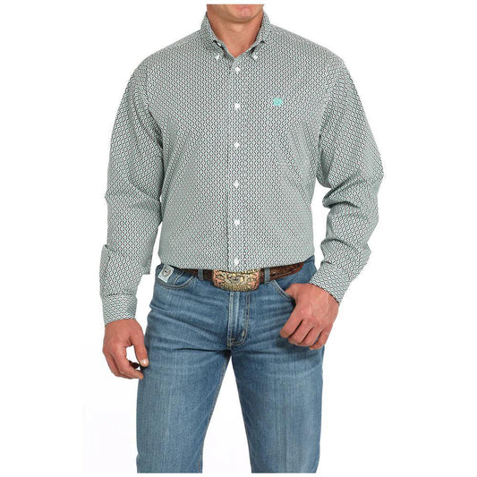 Cinch Men's Long Sleeve Button down Western Shirt