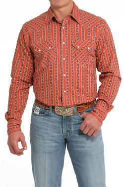 Cinch Men's Modern Fit Long Sleeve Shirt