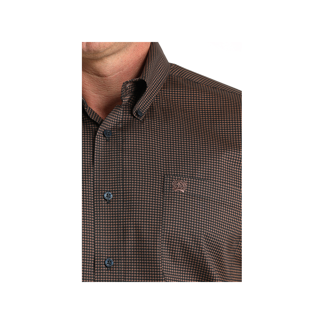 Cinch Men’s Navy Print Classic Fit Long Sleeve Western Shirt weis-western-wear