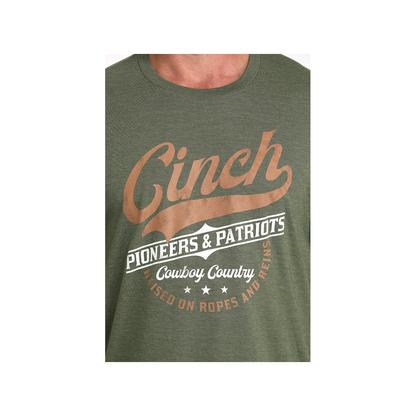 Cinch Men's Olive Green Graphic T-Shirt weis-western-wear