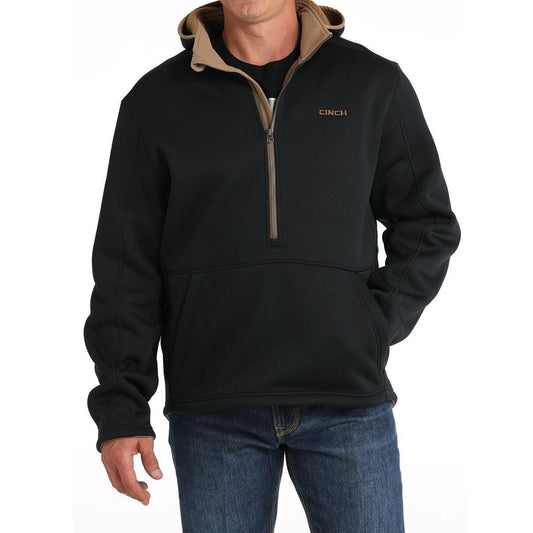 Cinch Men's Patriarch Sherpa Lined Hoodie In Black