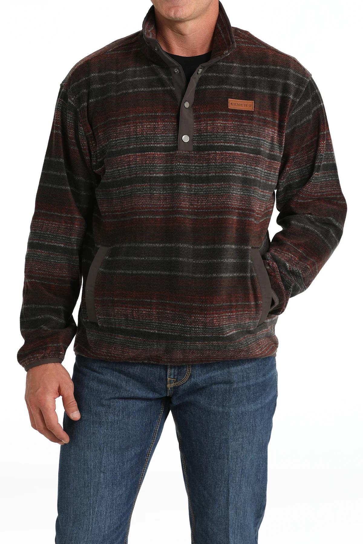 Cinch Men's Polar Fleece Pullover