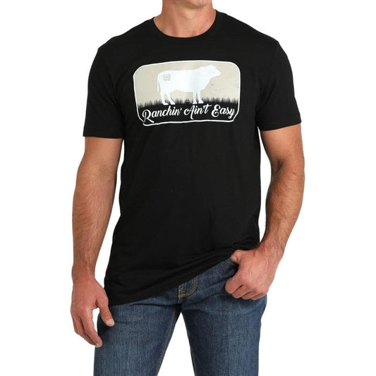 Cinch Men's Ranchin' Ain't Easy Tee