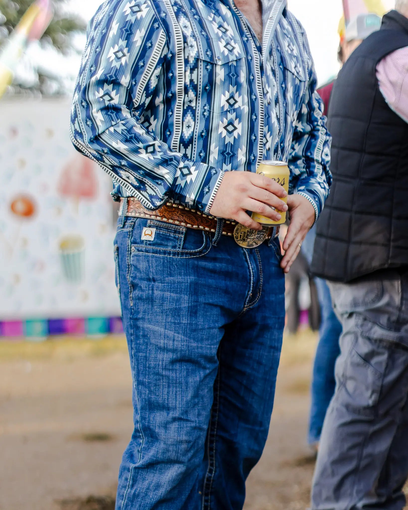 3D Belt Co. Belt Western Floral Tooled Leather weis-western-wear