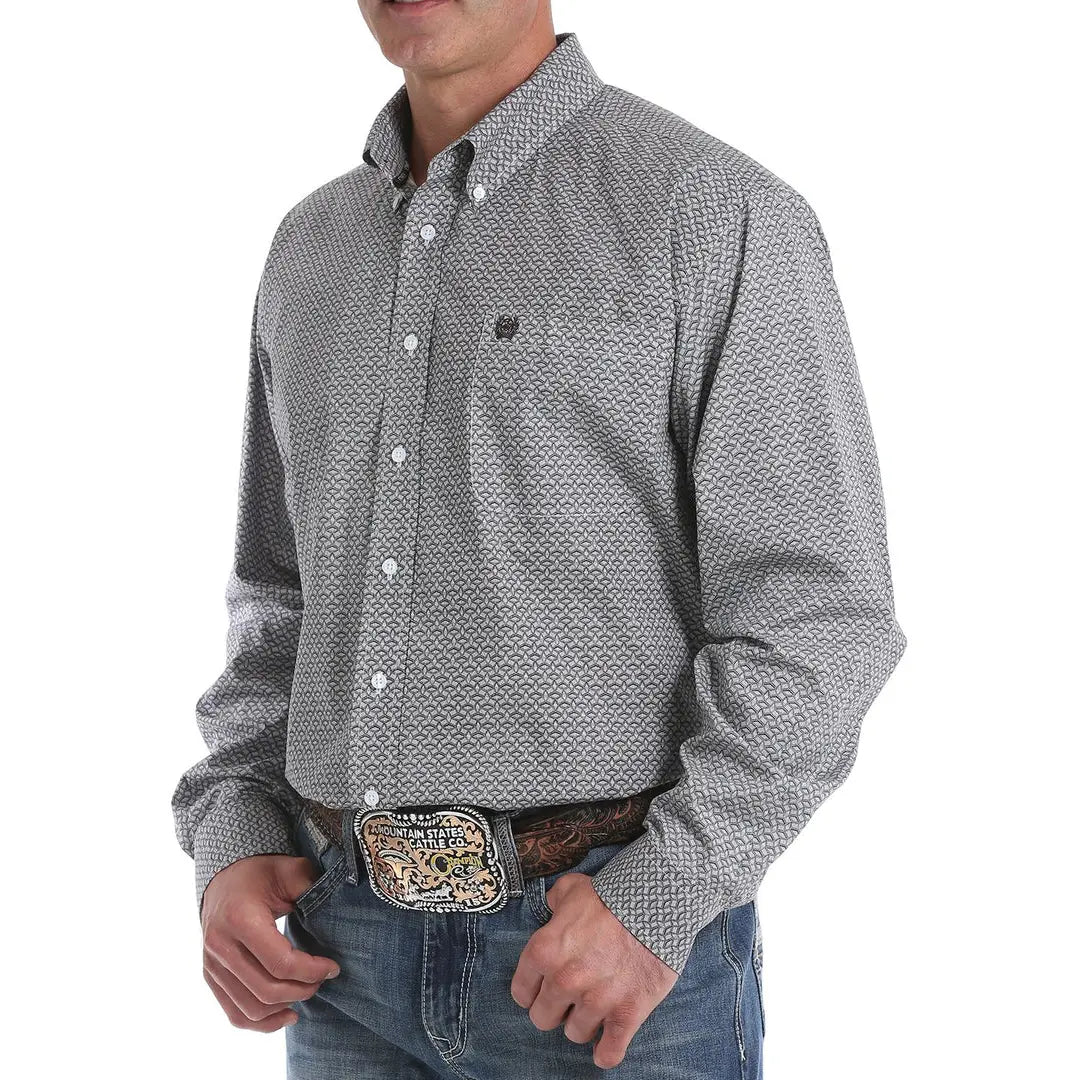 Cinch Men’s Shirt Long Sleeve Button Up MTW1105228