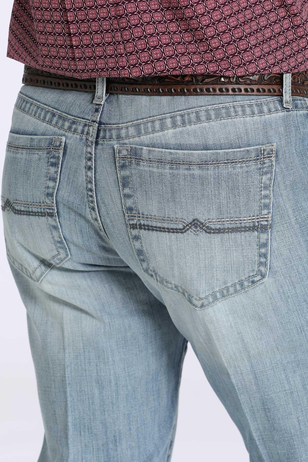 Cinch Men's Slim Fit Ian Jeans Light Stone