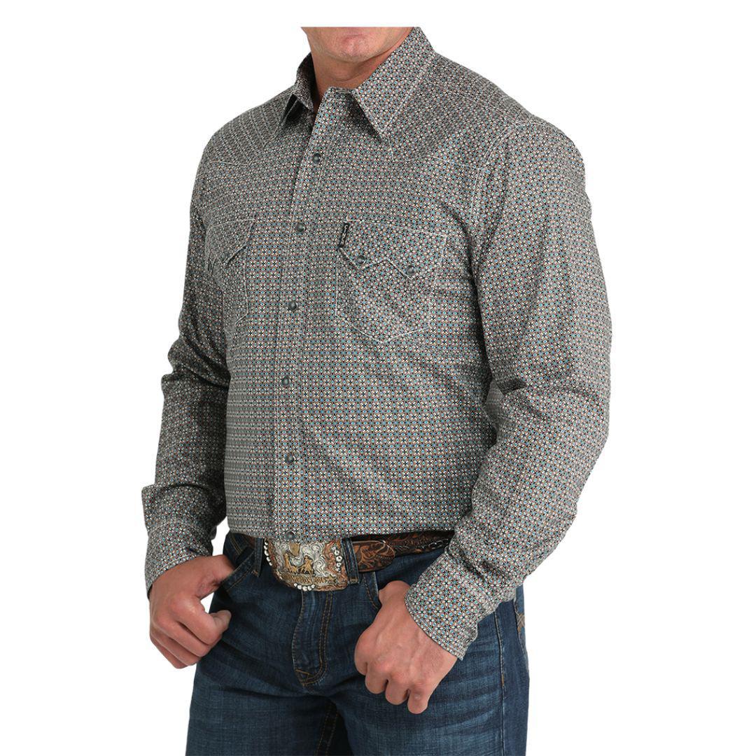 Cinch Men's Snap Button Modern Fit Shirt weis-western-wear